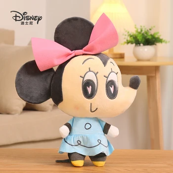 Disney Mickey e Seus Amigos Kawaii Minnie Anime Boneca do Luxuoso dos desenhos animados Bonitos Mouse bichos de Pelúcia Brinquedos para Crianças, Presentes de Aniversário
